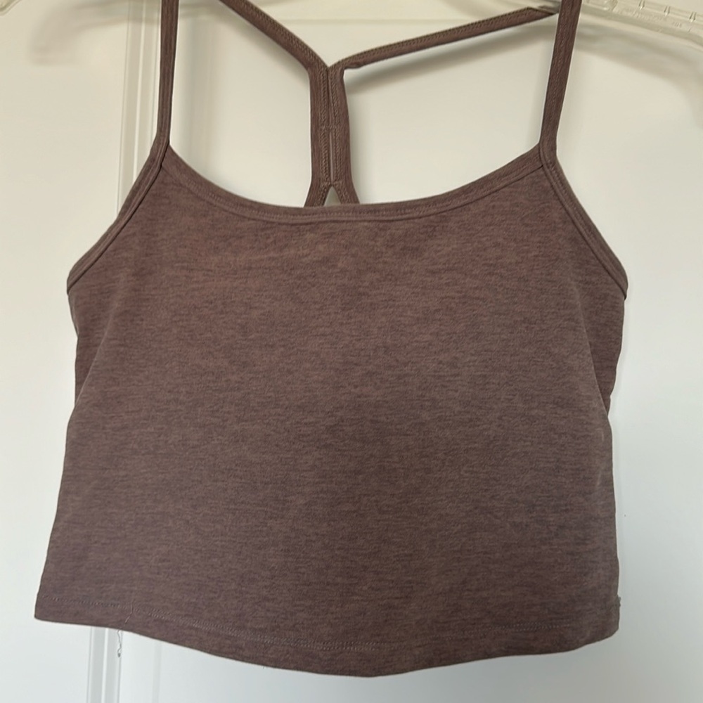 Beyond yoga Spacedye racerback cropped tank
